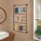 Tier Wall Mounted Towel Rack Iron Scarf Organizer For Bathroom And Home Storage 0