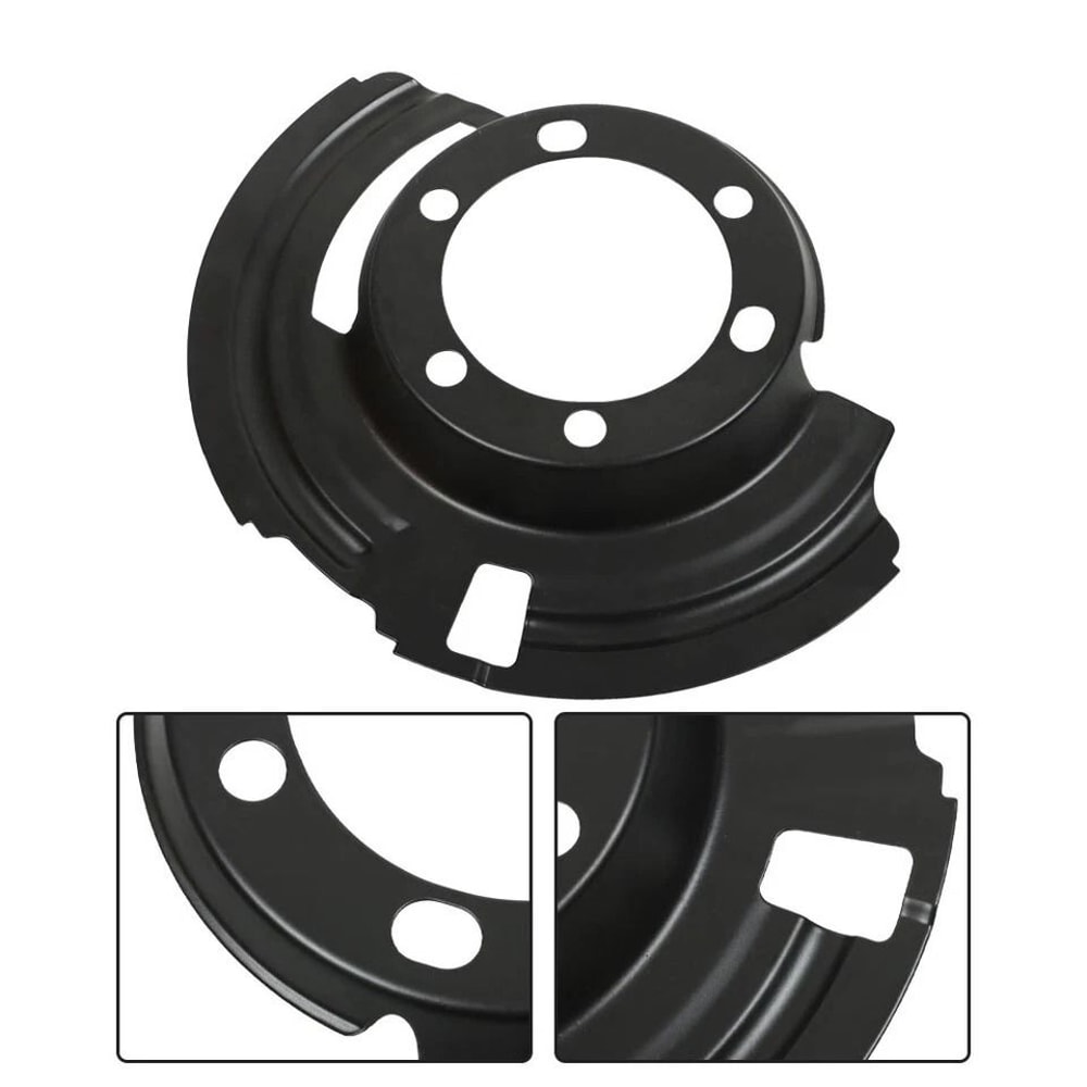 Front Jeep Brake Dust Shield Pair For Cherokee XJ Wrangler YJ TJ Grand Cherokee ZJ 1