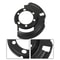 Front Jeep Brake Dust Shield Pair For Cherokee XJ Wrangler YJ TJ Grand Cherokee ZJ 2