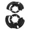 Front Jeep Brake Dust Shield Pair For Cherokee XJ Wrangler YJ TJ Grand Cherokee ZJ 5