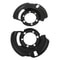 Front Jeep Brake Dust Shield Pair For Cherokee XJ Wrangler YJ TJ Grand Cherokee ZJ 5