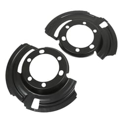 front jeep brake dust shield pair for cherokee xj wrangler yj tj grand cherokee zj