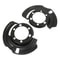 Front Jeep Brake Dust Shield Pair For Cherokee XJ Wrangler YJ TJ Grand Cherokee ZJ 0