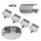 Heavy Duty Stainless Steel Trailer Paddle Door Latch Lock Set RV Tool Box Lock With Keys 3