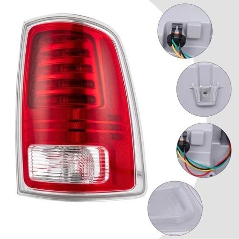 Dodge Ram Passenger Side LED Tail Light Assembly 1