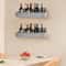 Stainless Steel Wall Mount Bottle Rack For Bar Kitchen Shelf Storage 0