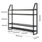 Premium Wall Mounted Wine Rack Wine Glass Storage Rack With Bottle Holder 2