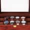 Slot Wooden Watch Box With Glass Top Display And Velvet Organizer 2