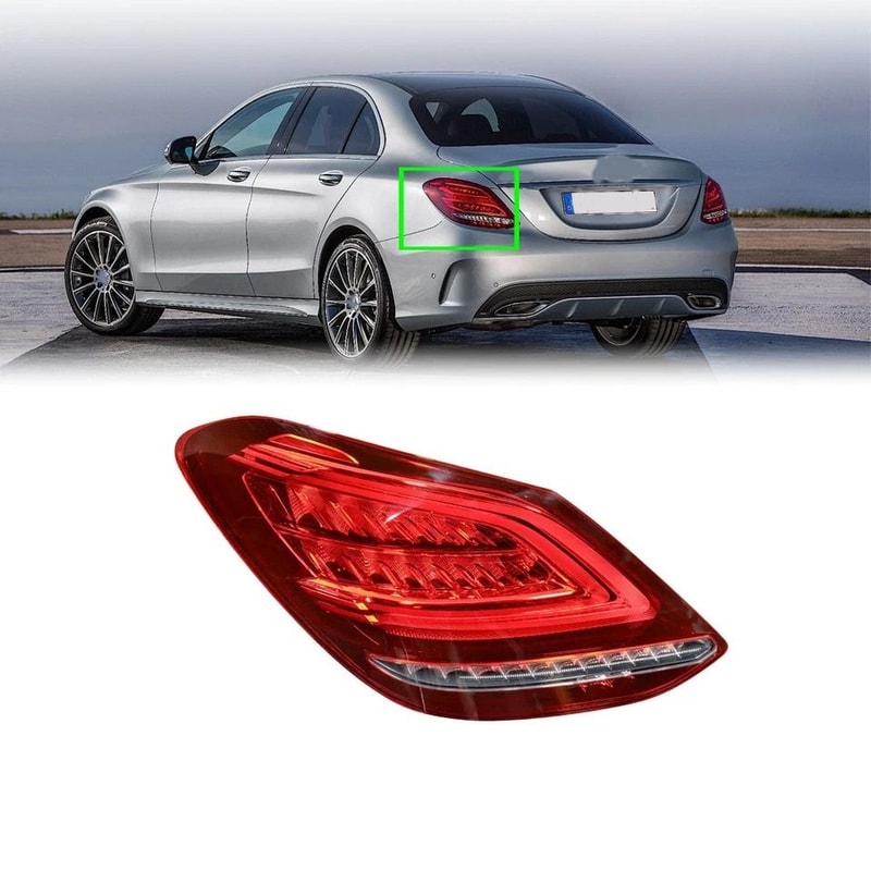Product Name Mercedes Class LED Driver Side Rear Tail Light 0