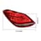Product Name Mercedes Class LED Driver Side Rear Tail Light 4