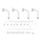 Universal Outdoor Wireless Bridge Mount Kit Pole Wall Bracket 4