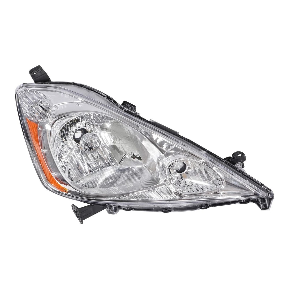 Premium Right Side Factory Halogen Headlight For Honda Fit Sport Chrome 1