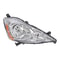 Premium Right Side Factory Halogen Headlight For Honda Fit Sport Chrome 1