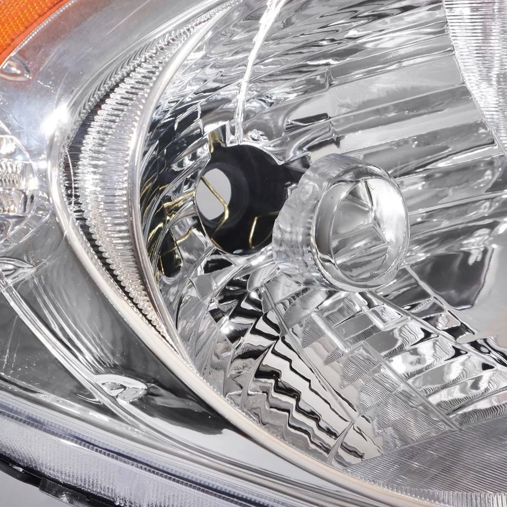 Premium Right Side Factory Halogen Headlight For Honda Fit Sport Chrome 3