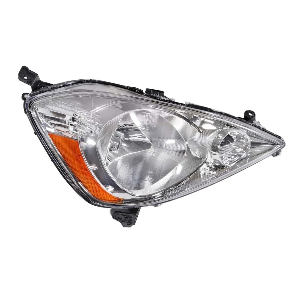 Premium Right Side Factory Halogen Headlight For Honda Fit Sport Chrome 4