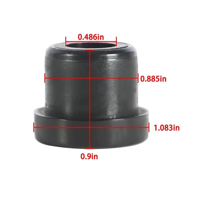 Premium Golf Cart Rear Spring Bushing Kit Fits Club Car 4