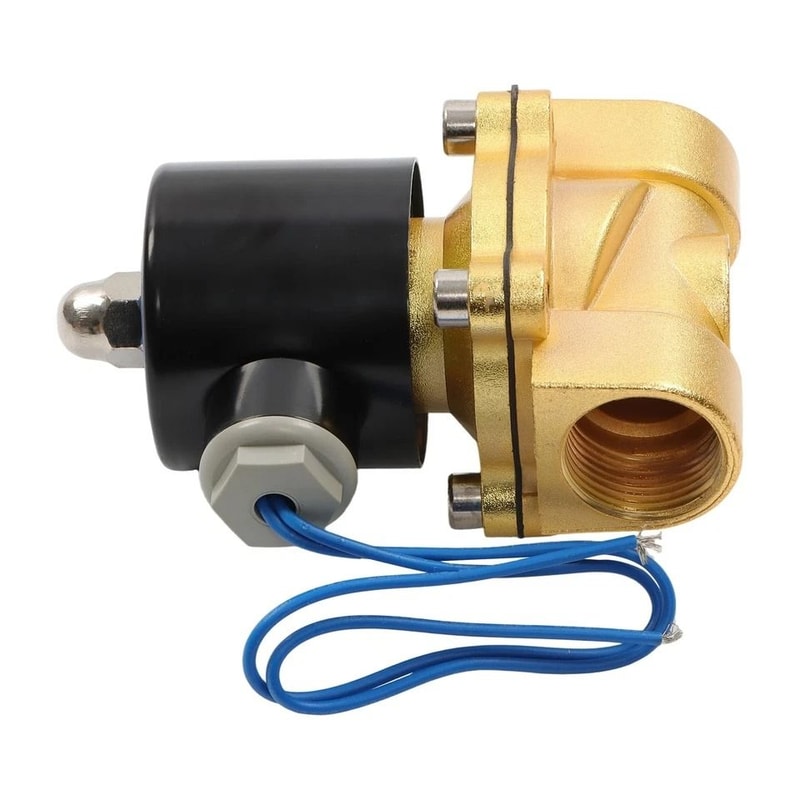 Premium Brass Solenoid Valve Normally Closed For Air Water Oil Flow Control 5