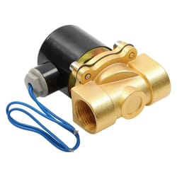 premium brass solenoid valve normally closed for air, water & oil flow control