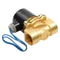 Premium Brass Solenoid Valve Normally Closed For Air Water Oil Flow Control 0