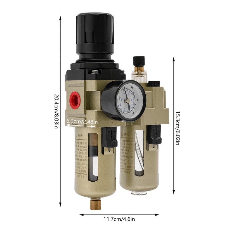 Air Compressor Oil Water Separator Tire Changer Filter Regulator 1