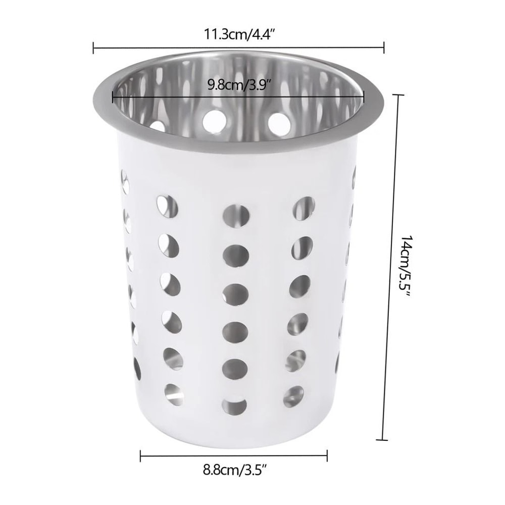 Stainless Steel 4 Compartment Flatware Organizer For Kitchen Counters And Buffets 2