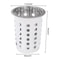Stainless Steel 4 Compartment Flatware Organizer For Kitchen Counters And Buffets 2