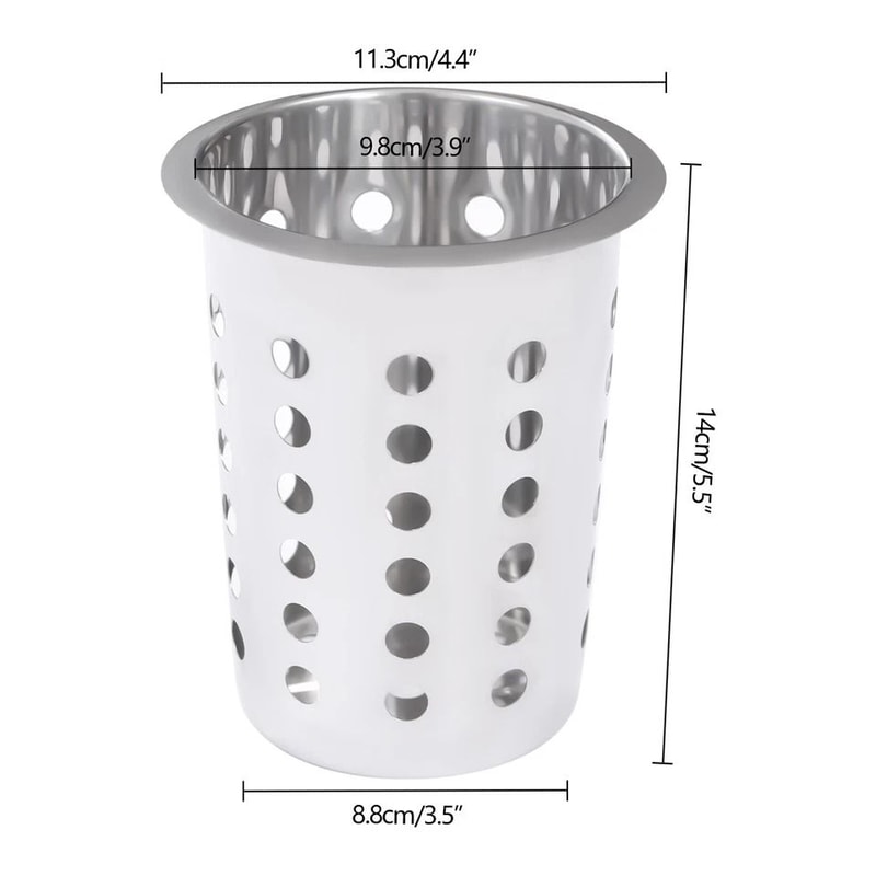 Stainless Steel 4 Compartment Flatware Organizer For Kitchen Counters And Buffets 2