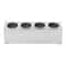 Stainless Steel 4 Compartment Flatware Organizer For Kitchen Counters And Buffets 4