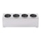 Stainless Steel 4 Compartment Flatware Organizer For Kitchen Counters And Buffets 4