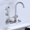 Premium Wall Mount Kitchen Faucet Stainless Steel Commercial Faucet 0