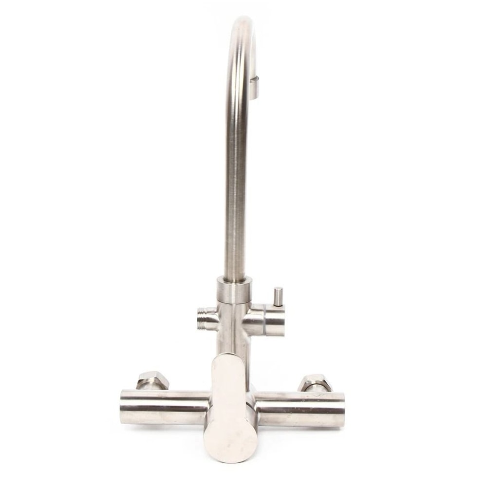 Premium Wall Mount Kitchen Faucet Stainless Steel Commercial Faucet 7