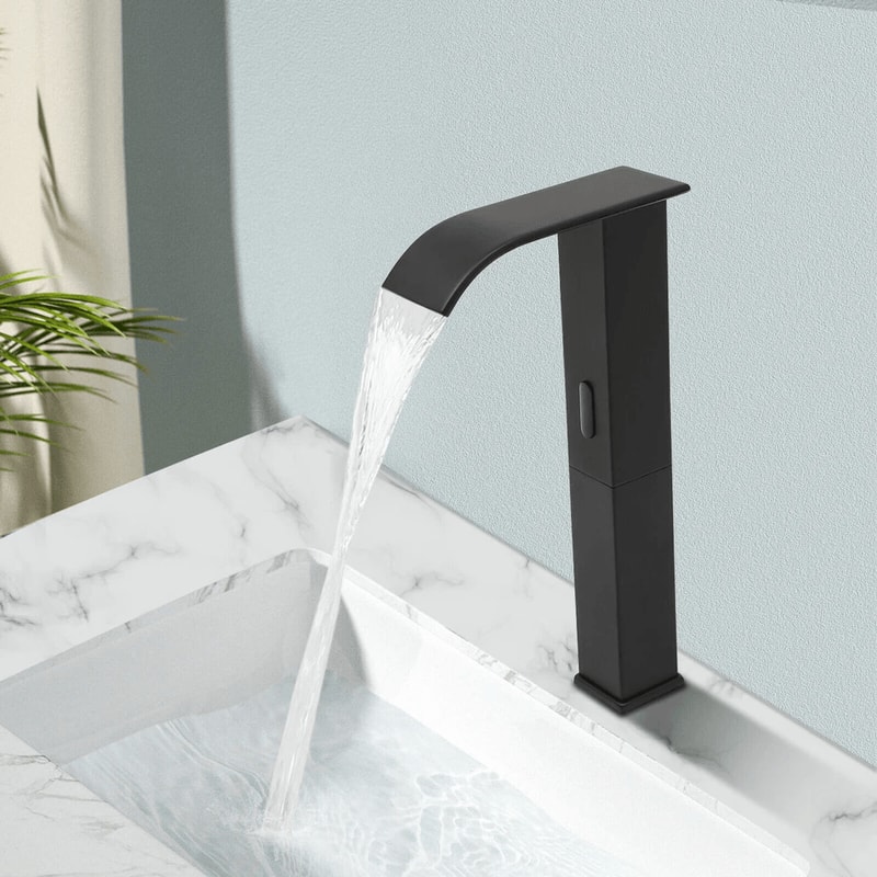 Premium Touchless Kitchen Faucet Automatic Sensor Faucet Hands Free Water Control Stainless Steel M 0