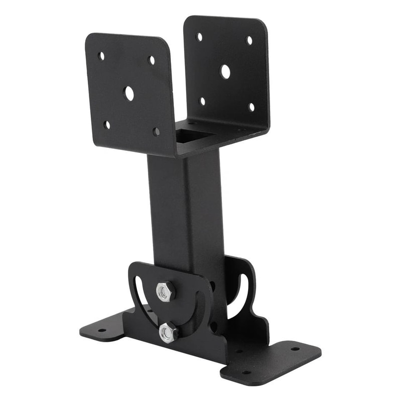 Heavy Duty Adjustable Roof Beam Bracket Iron Roof Riser Support 4