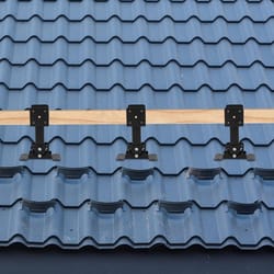 heavy duty adjustable roof beam bracket iron roof riser support