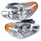 Premium Hyundai Accent Headlight Assembly Set Clear Lens Front Headlights 4