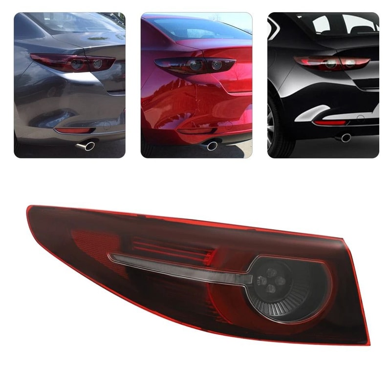 Premium LED Tail Light For Mazda Sedan Left Driver Side Rear Brake Lamp Replacement 1