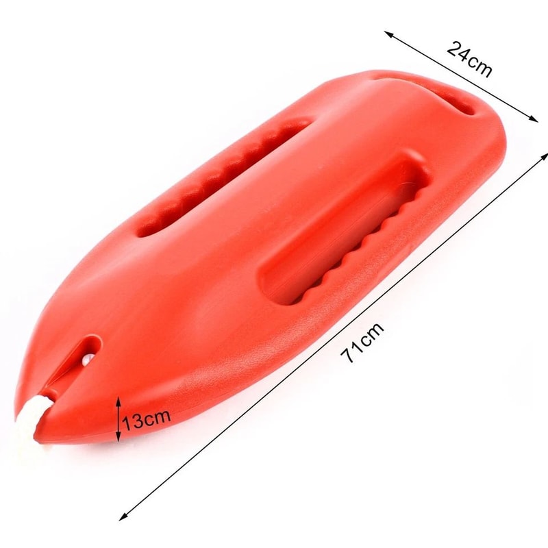 Swimming Rescue Buoy With Adjustable PE Rope Lifeguard Water Safety Rescue Buoy 4