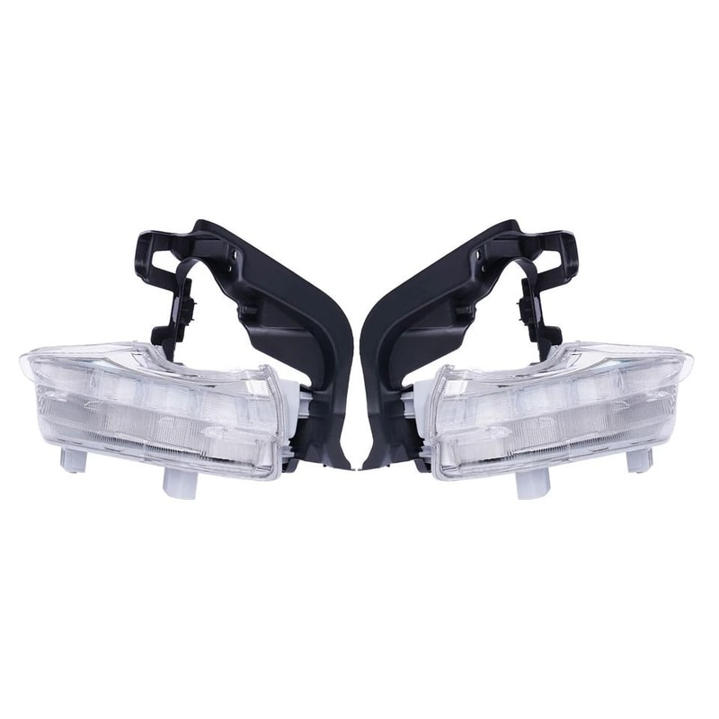 Premium Toyota Highlander LED DRL Daytime Running Lights Pair Direct Fit Front LED Lights 0
