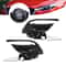 Premium Mazda Fog Lights LED Driving Lamps With Fog Light Trim Bezel Kit 1