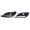 Premium Mazda Fog Lights LED Driving Lamps With Fog Light Trim Bezel Kit 2