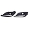 Premium Mazda Fog Lights LED Driving Lamps With Fog Light Trim Bezel Kit 2