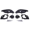 Premium Mazda Fog Lights LED Driving Lamps With Fog Light Trim Bezel Kit 4