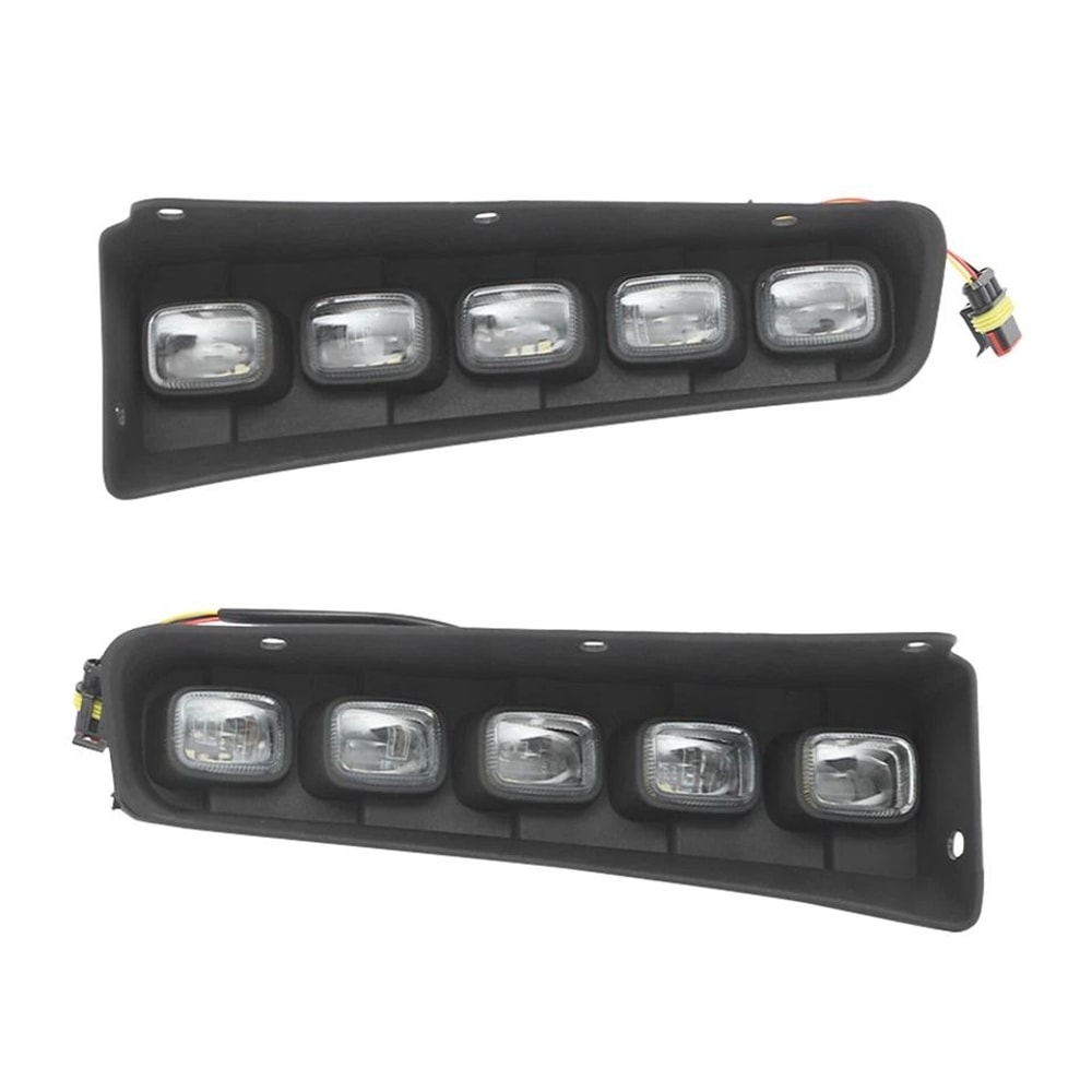LED Daytime Running Fog Light Kit For Ford Bronco Left Right OEM Style Upgrade 2