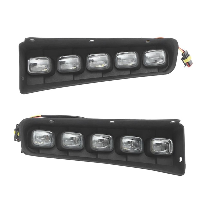 LED Daytime Running Fog Light Kit For Ford Bronco Left Right OEM Style Upgrade 2