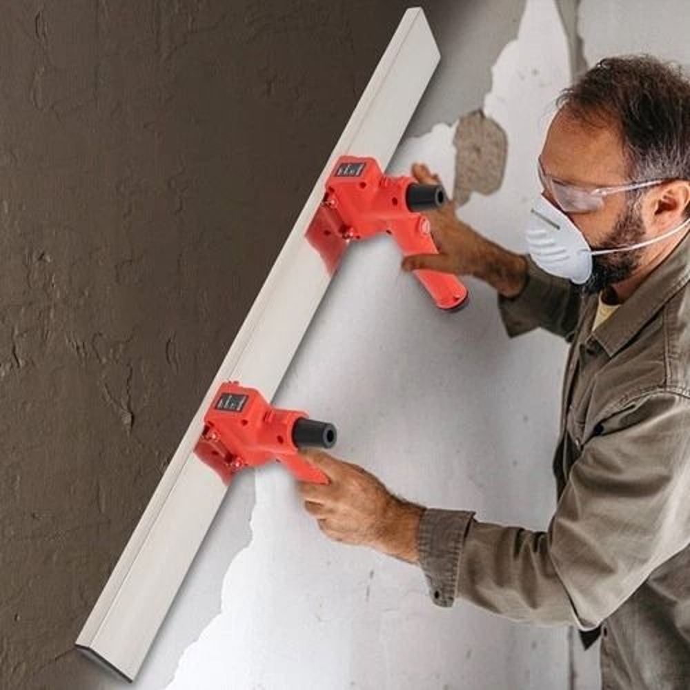Vibratory Power Screed Concrete Finishing Tool For Smooth Level Slabs 5