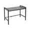 Adjustable Microwave Stand With Hooks Space Saving Kitchen Countertop Organizer 4
