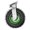 Pneumatic Caster Wheels For Farm Carts Swivel Rigid Heavy Duty Air Tire Set 0