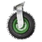 Pneumatic Caster Wheels For Farm Carts Swivel Rigid Heavy Duty Air Tire Set 0