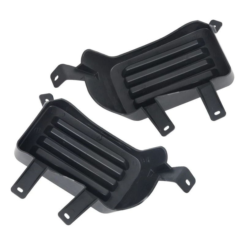 Premium Pair Fog Light Cover Set For Chevy Suburban Tahoe Front Bumper Fitment 2