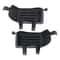 Premium Pair Fog Light Cover Set For Chevy Suburban Tahoe Front Bumper Fitment 4
